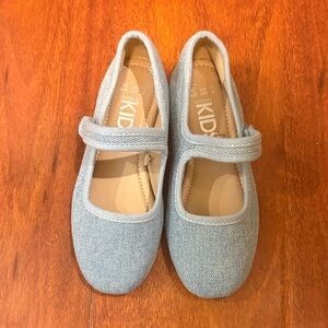 Kids Denim Mary Jane Shoes